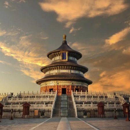 Happy Dragon Saga Hotel Beijing Tian'AnMen Forbidden City Buitenkant foto