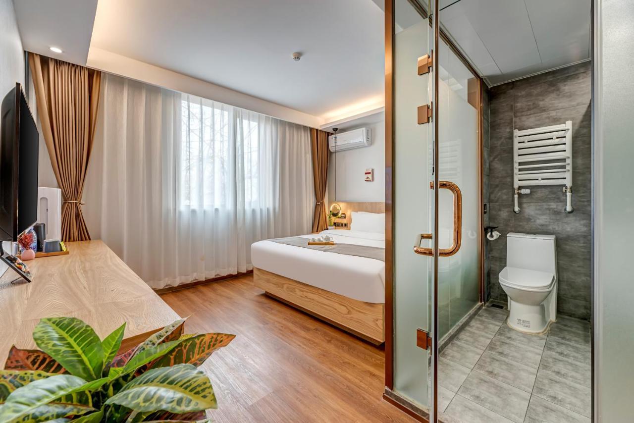 Happy Dragon Saga Hotel Beijing Tian'AnMen Forbidden City Buitenkant foto