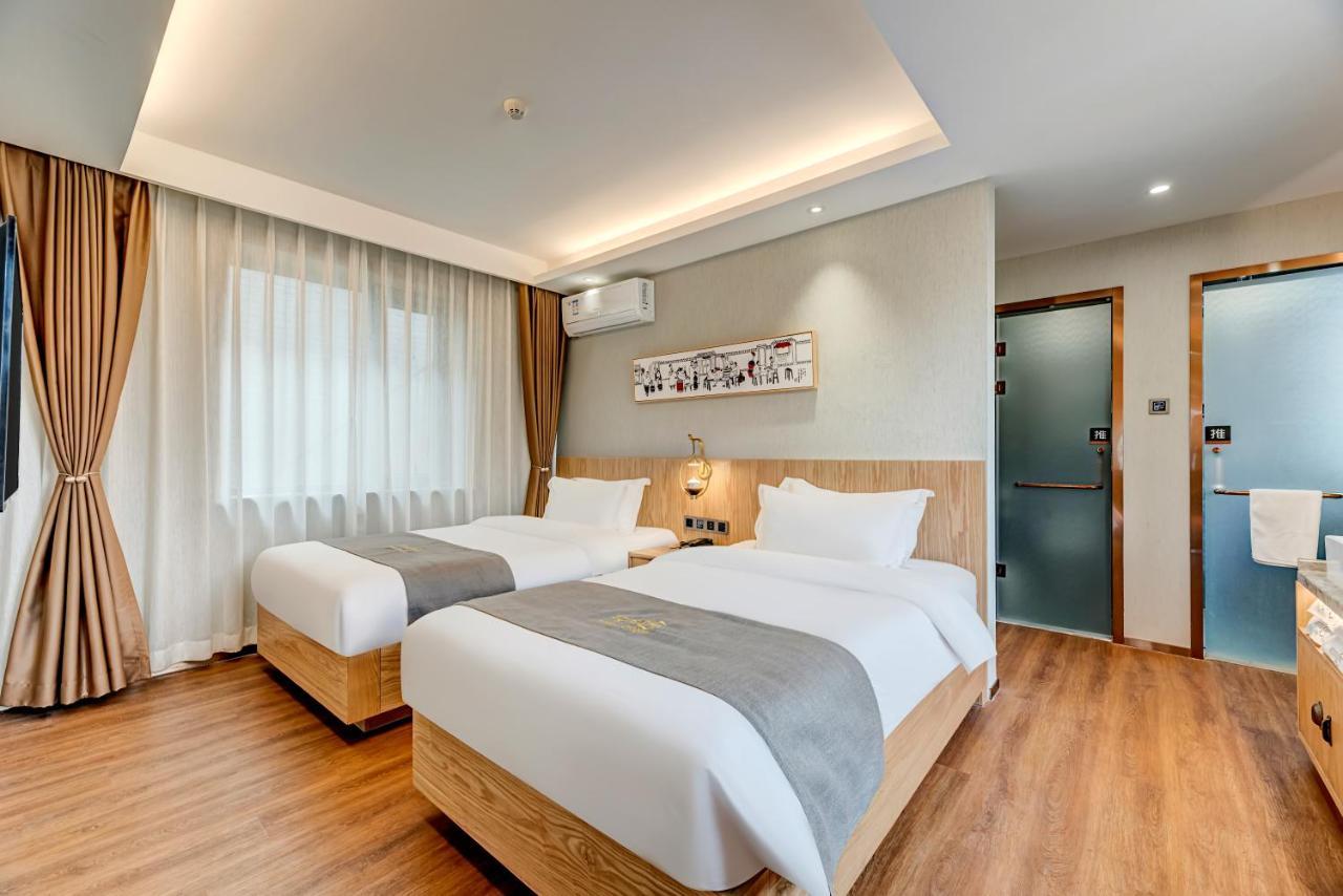 Happy Dragon Saga Hotel Beijing Tian'AnMen Forbidden City Buitenkant foto